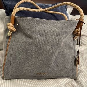 Michael Kors Denim tote - great condition!